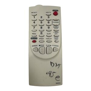 Emerson Funai NA372 Remote Control Universal‎ TV DVD VCR Replacement